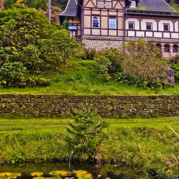 Appartmenthaus Wartburg, hotel v destinaci Bad Schandau