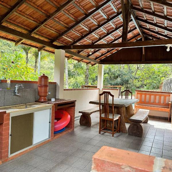 Sítio incrível 4Q c/ piscina e área de churrasco - Foto 5