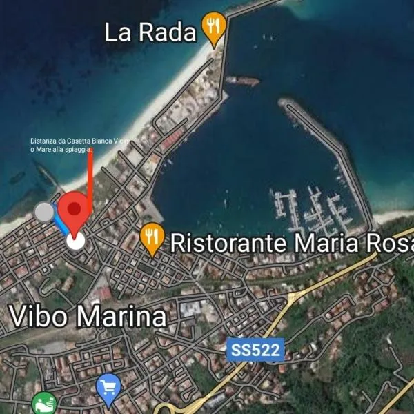 La Casetta Bianca Vicino Mare, hotel v destinácii Vibo Valentia Marina
