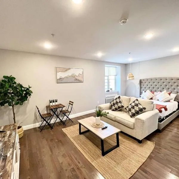 302 Comfy Cabin 1BD with city view in Center city, hotel v destinaci Filadelfie