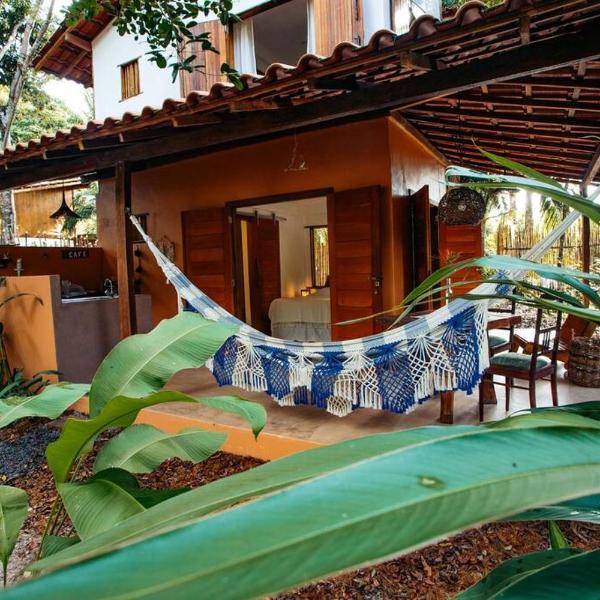Bangalô aconchegante na Bahia! Viver uma experiência de hospedagem pertinho da praia