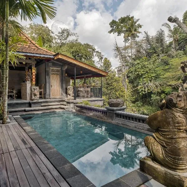 Tigata Ubud Cottage、ウブドのホテル