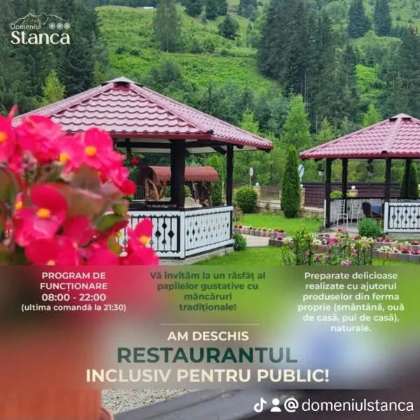 Pensiune Domeniul Stanca, hotel in Crucea