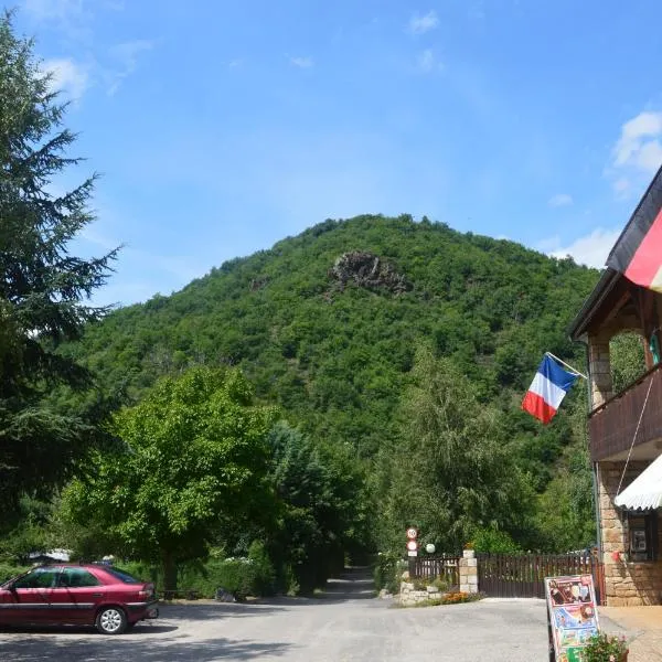 Camping Chon du Tarn, hotel di Bédouès