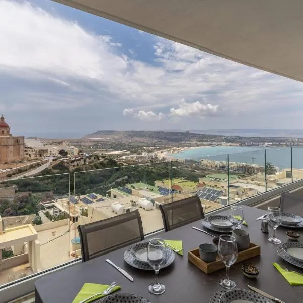 Dome Sunset Views Apartment, hotel a Mellieħa