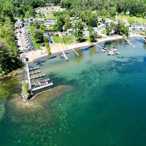 Lake George Diamond Cove Cottages, Cabins, & Hotel, hotel v destinaci Lake George