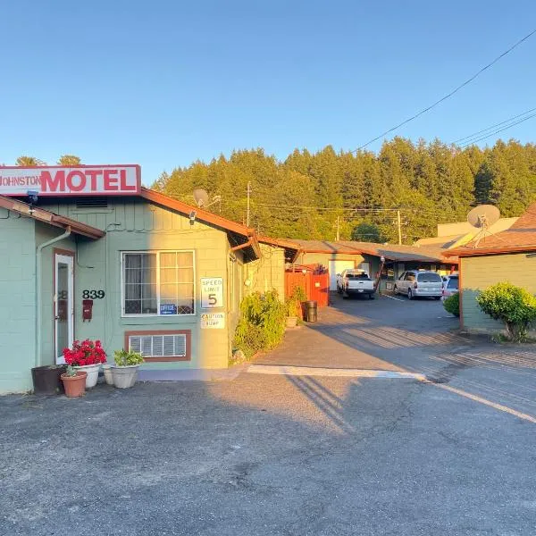 Johnston's Motel, hotel i Garberville