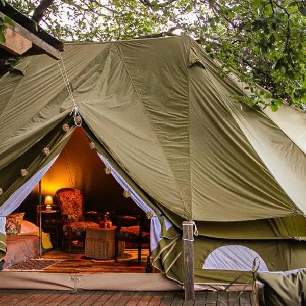 TENTE HERISSON BOHEME 4 PERSONNES Camping Lou cantou Cévenol, hotel v destinaci Anduze