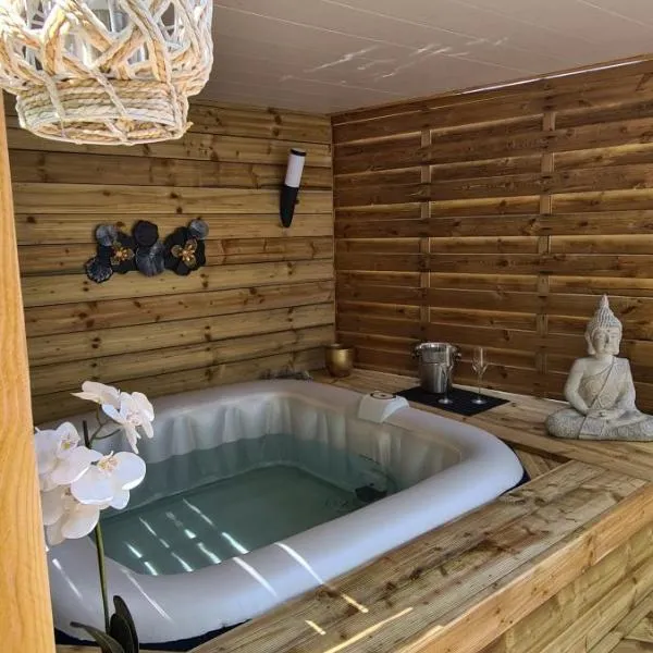 Chalet avec Jacuzzi, hôtel à La Teste-de-Buch