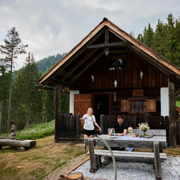 Waldhütte KOSAK - jetzt neu mit Bad & WC, hótel í Trofaiach