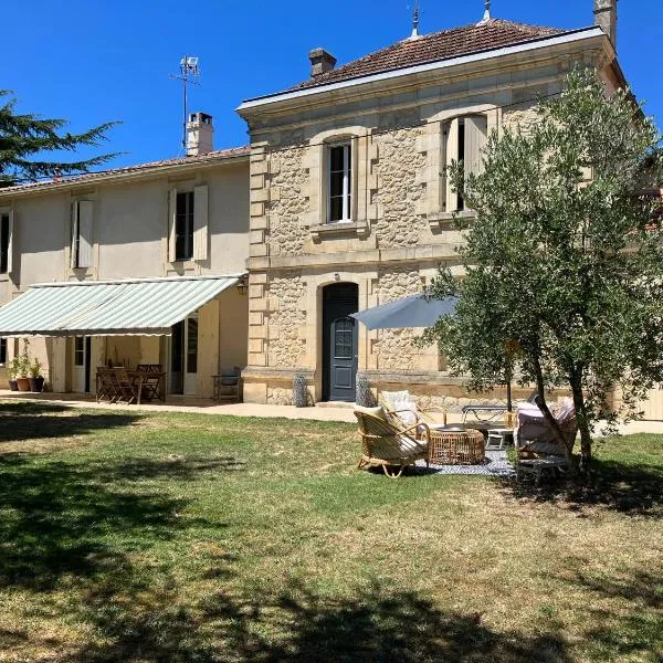 Maison circé – hotel w mieście Loupiac-de-Cadillac
