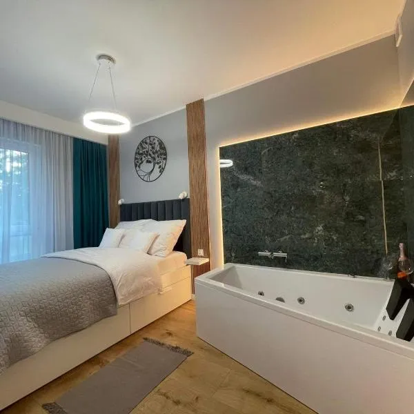 Caroline Jacuzzi Apartments, hotel v destinácii Nowy Dwór Mazowiecki