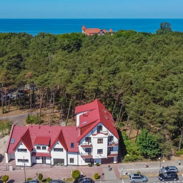 Willa Powaga, hotell i Łeba