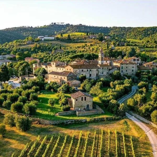 House with a view in Tuscany, hôtel à San Gusmè