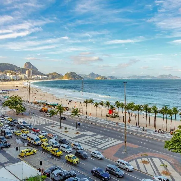 Viva a experiência maravilhosa de se hospedar em frente ao mar em Copacabana