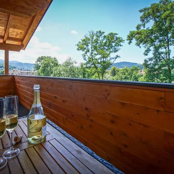 AusZeit Steiraland Penthouse 9 mit großen Balkon und Parkplatz, hotel v destinaci Leoben