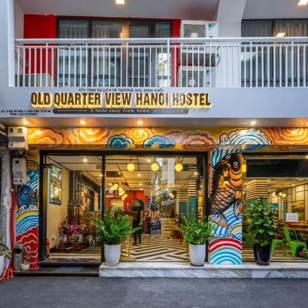 Old Quarter View Hanoi Hostel, hotel v Hanoji
