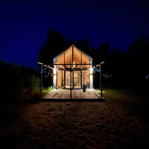 Domki Skandynawskie nad Pilicą, Biała Góra, mazowieckie, hotel v destinaci Krzemień