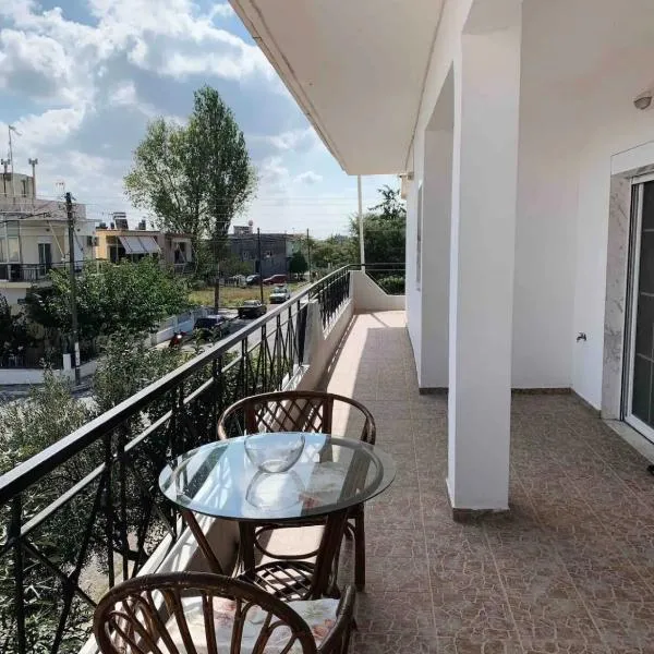 Dimitra House Entire apartment with balcony and view, hotel in Loutrós