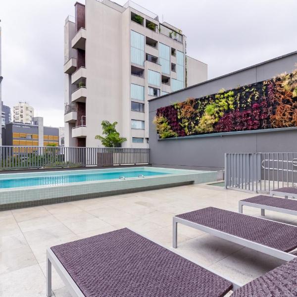 Studio Hub na Vila Madalena a 5 min do Metrô com Varanda - Foto 4