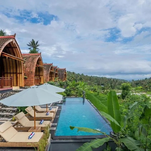 까랑아섬에 위치한 호텔 Lumbung Seraya Villa