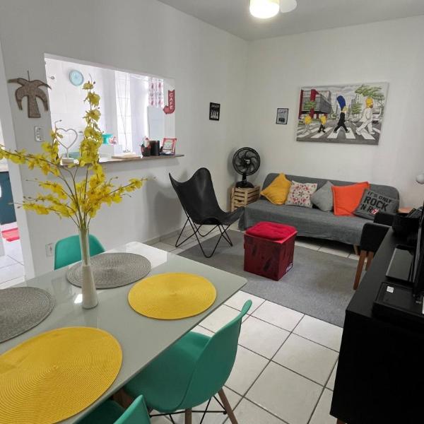 Apartamento lindo e confortável no Canal 1