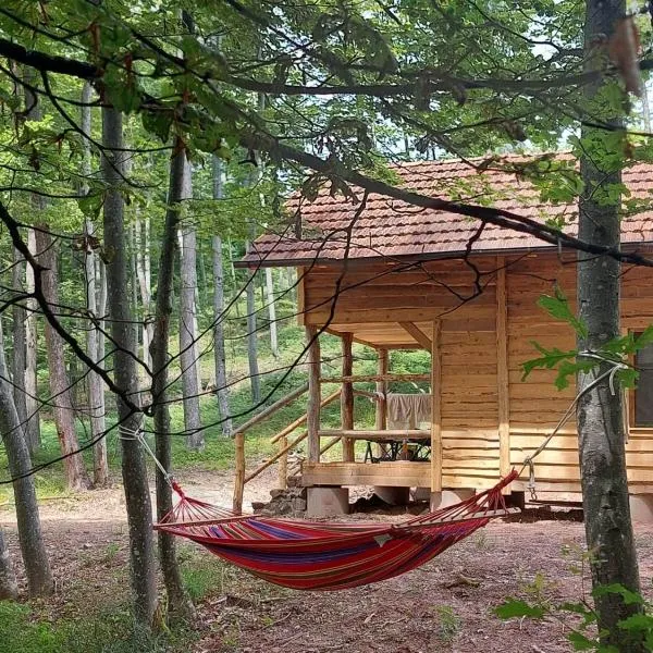 Cowboy House at Ranch Lambergar, hotel in Gabrovka