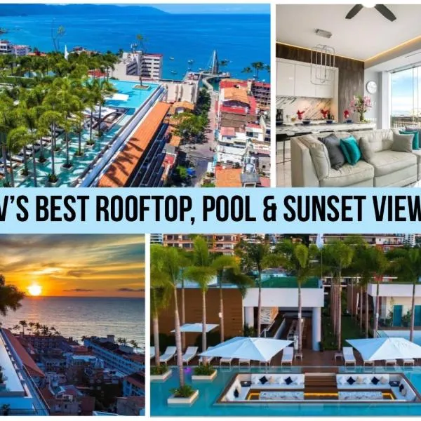 Pier 57 Modern Luxury PV's Best Rooftop!, hotel in Puerto Vallarta