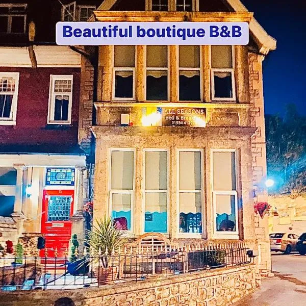 All Seasons Bed & Breakfast - Adults Only, hotel in Weston-super-Mare