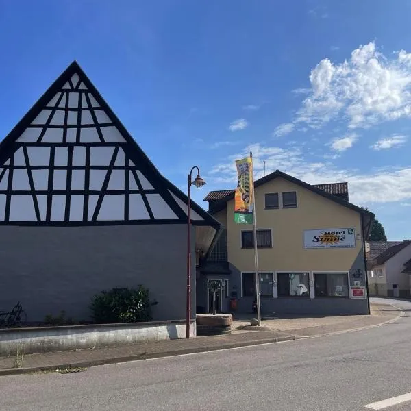 진스하임에 위치한 호텔 Hotel Gästehaus Sonne