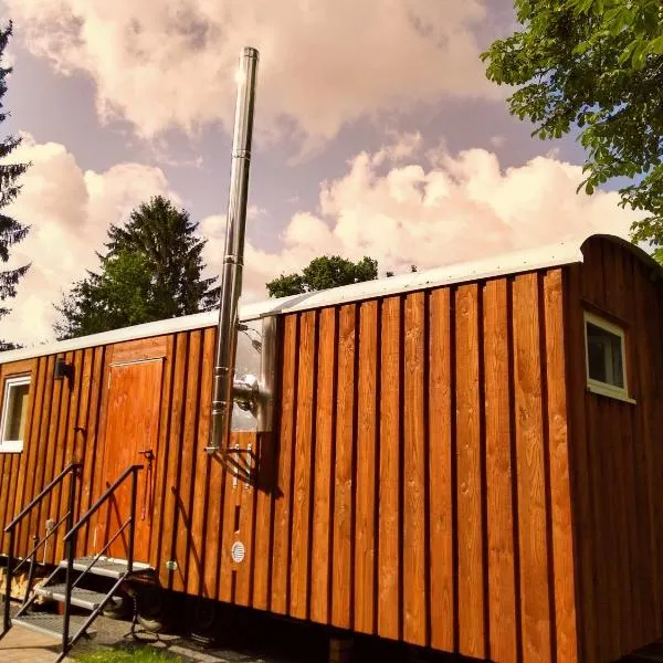 Oriental Tiny House mit Sauna, hotel din Wendisch Rietz