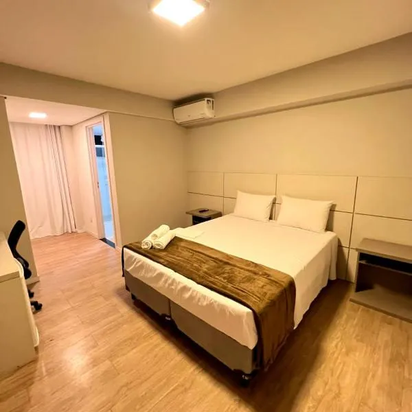 SG Apart Hotel, hotell i São Gonçalo do Rio Abaixo