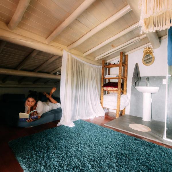 Casinha Azul Caraíva - casa completa na beira do Rio - Foto 2