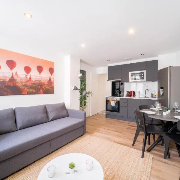 Agréable T2 avec terrasse ensoleillée, hotel a La Ferté-Gaucher