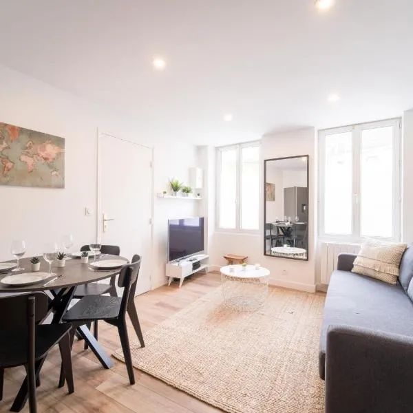 Paisible T2 tout confort avec sa terrasse ensoleillée, hotel sa La Ferté-Gaucher