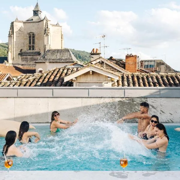 Urban Style HOTEL LES FLEURINES, hotel sa Villefranche-de-Rouergue