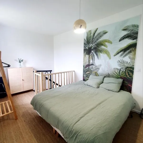 Gîtes Ô Café "Appartement 2 pièces", hotel v destinaci Lazer