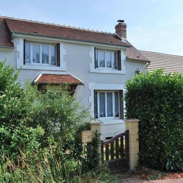 Maison de campagne avec piscine, hotel en Lurcy-le-Bourg