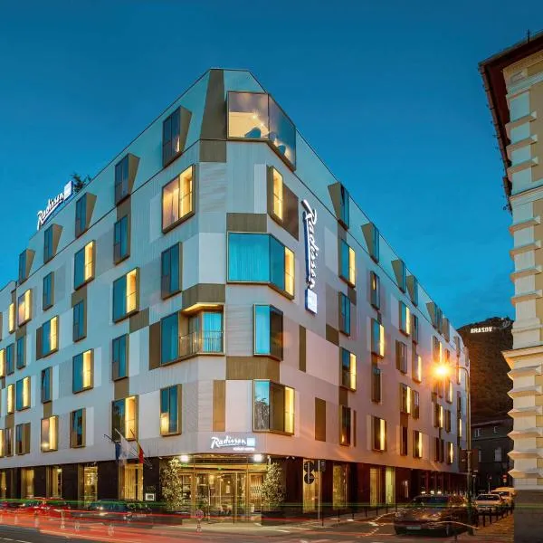 Radisson Blu Aurum Hotel, Brasov、ブラショヴのホテル