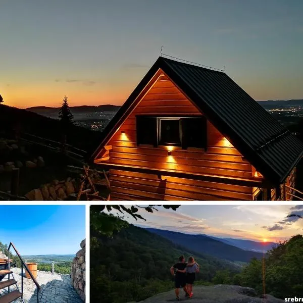 Górskie domki w Karkonoszach z widokiem, hotel u gradu Podgorzyn