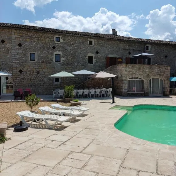 Ardèche chambres d hôtes près de Vallon pont d Arc, hotel i Grospierres