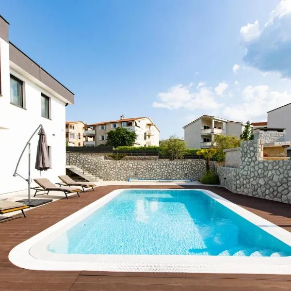 Apartments Aqua, hotel di Malinska