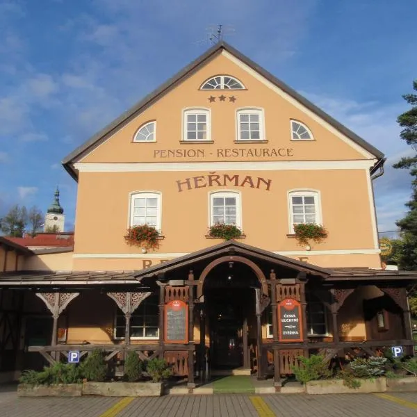 Pension Herman, hotel in Rudník