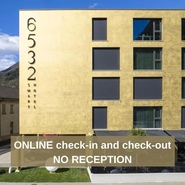 6532 Smart Hotel - Self check-in、Arbedo-Castioneのホテル