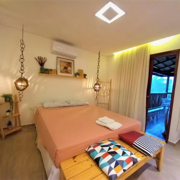 Residencial Villa Jeri 2 SUÍTES a 300m do MAR, VARANDA, Smart TV, Wi-Fi, ar-condicionado, hotel en Jericoacoara