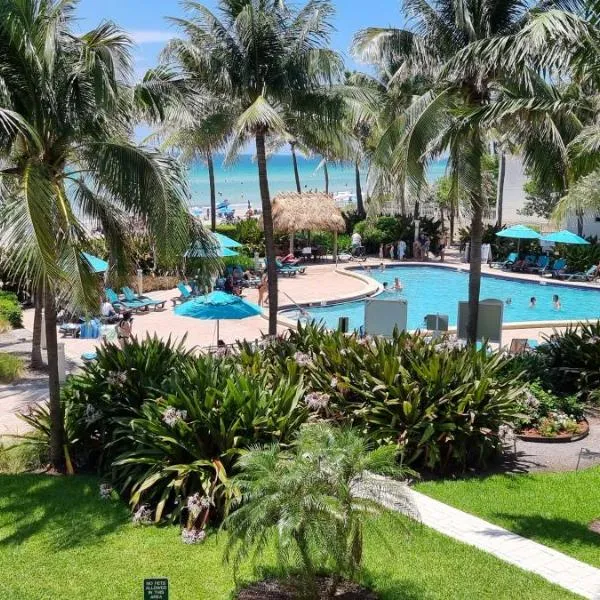 NEW LUXURY APARTMENT 2Br 2Ba DIRECT BEACH ACCESS、ハリウッド・ビーチのホテル