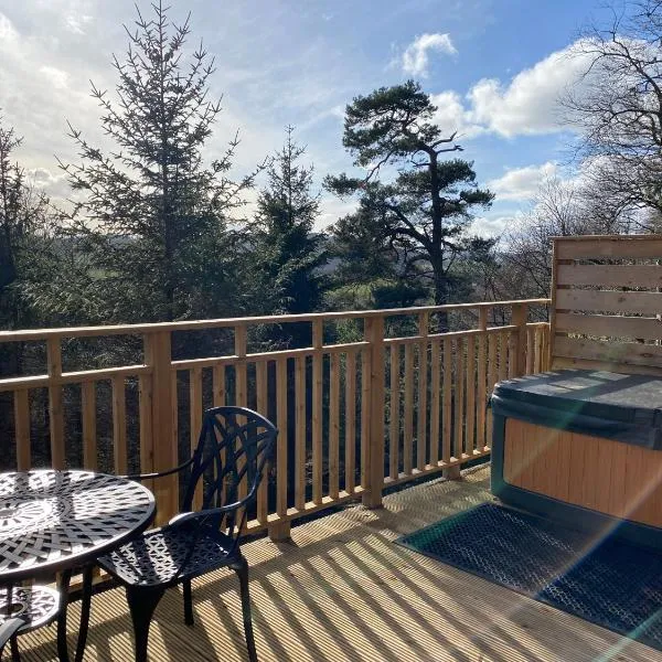 Beechnut Lodge with Hot Tub, hotel v destinaci Cupar