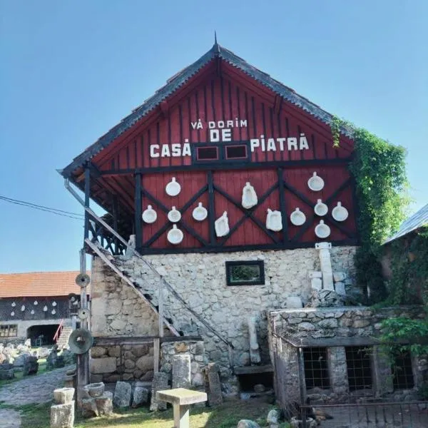 Conacul Muzeul Pietrei, hotell i Valea Unghiului