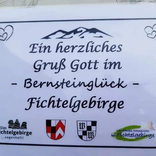 Bernsteinglück, hotel v destinaci Wunsiedel