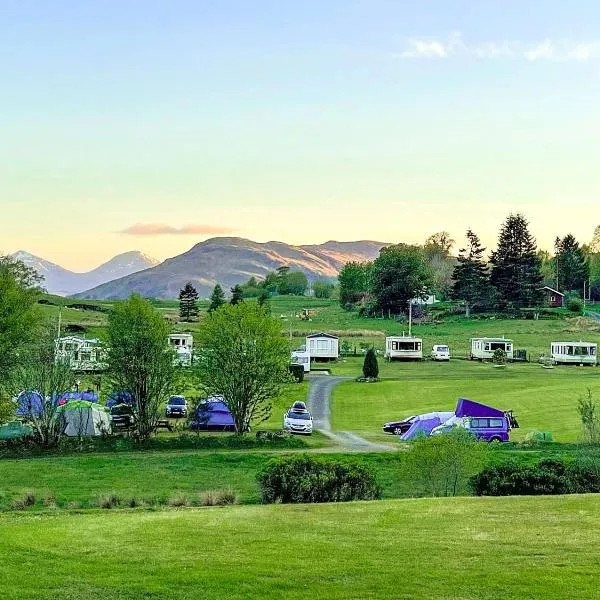 Cruachan Caravan and Camping Farm, hotel v destinaci Killin